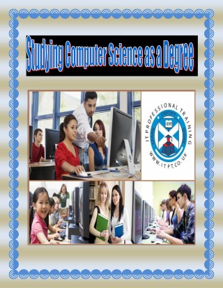 Studying Computer Science as a Degree