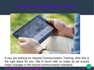 Hazcom Training