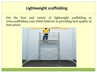 Rolling Scaffolding