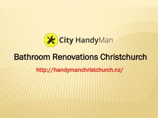 Bathroom Renovations Christchurch