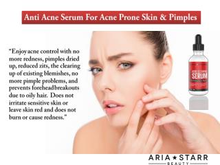 Anti Acne Serum for Acne & Pore Minimize