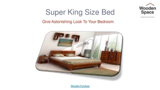 Get Best Discount on Super King Size Bed @ Wooden Space