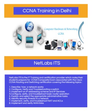 Join e-learning classes for CCNA Training in Delhi | Netlabs ITS