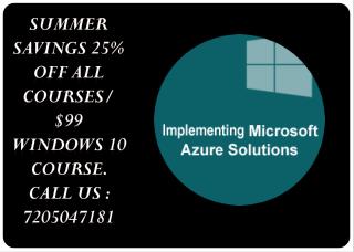 Implementing Microsoft Azure Solutions
