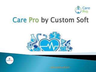 Care Pro software by Customsoft