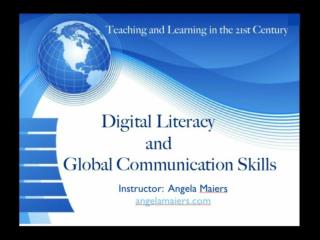 Digital Literacy Course - Module One