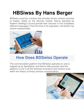 HBSiwss By Hans Berger
