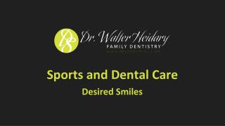 Sports and Dental Care