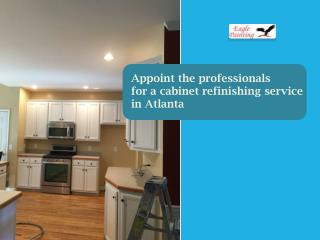 Appoint the professionals for a cabinet refinishing service in Atlanta