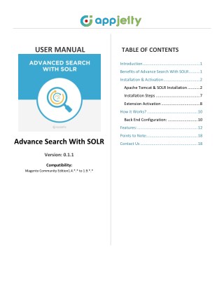 Magento Advanced Search With Solr Extension