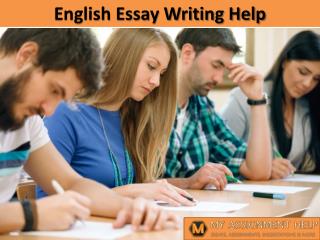 English Essay Writing Help