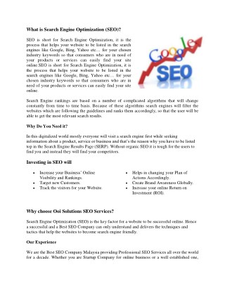 seo company in malaysia