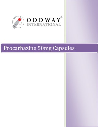 P-Carzine 50mg Capsules | Procarbazine 50mg Capsules Price India