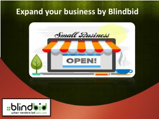 Grow your business quickly from blindbid