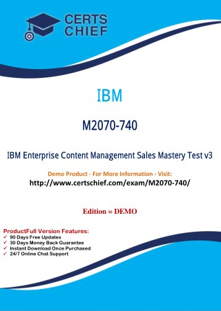 M2070-740 Certification Exam Material