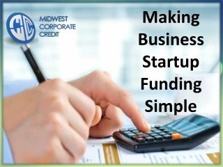 Making Business Startup Funding Simple