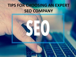 How to choose an SEO company