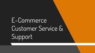 ECommerce Customer Service and Support Staffing