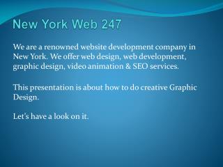Graphic Design In New York