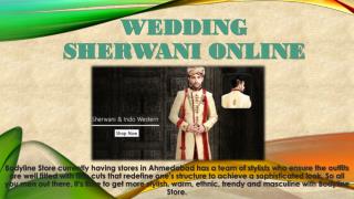 Wedding Sherwani Online