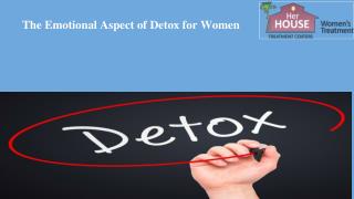 The Emotional Aspect of Detox for Women