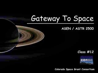 Colorado Space Grant Consortium