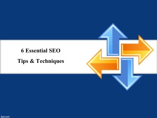 6 SEO Techniques