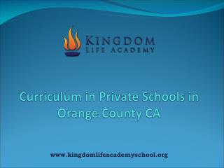 Teaching at Private Schools in Orange County CA