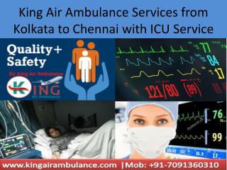 Medical Facilities Air and Train Ambulance Service in Kolkata