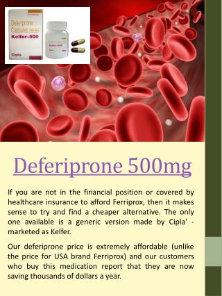 Deferiprone Price