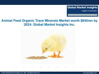 Outlook of Animal Feed Organic Trace Minerals Market status and development trends reviewed in new report