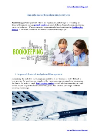 bookkeeping service