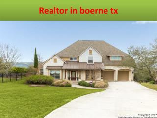 Realtor in boerne tx