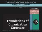ORGANIZATIONAL BEHAVIOR