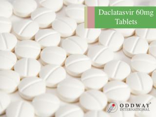 Daclatasvir 60mg Tablets | Hepatitis Drugs Wholesaler | Generic Alternative Brands Of Indian Generic Daclatasvir 60mg Ta