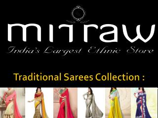 Latest Designer Traditional Sarees