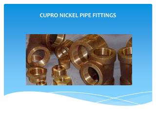 Cupro nickel Pipe Fittings Manufacturer