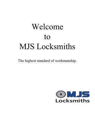 Locksmith Darlington | mjslocksmiths.co.uk