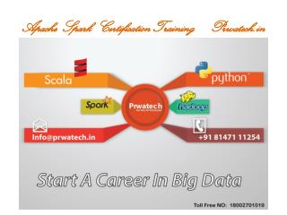 Spark Training In Pune, Spark Institute Pune Prwatech