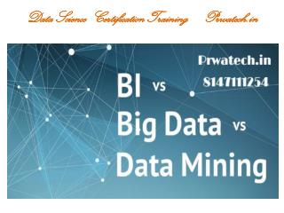 Data Science Training in Bangalore Prwatech