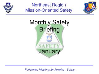 Monthly Safety Briefing January