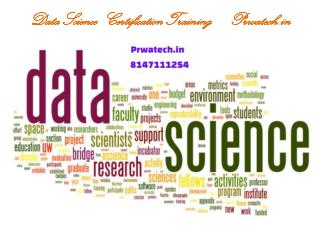 Data Science Training in Pune Prwatech