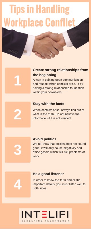 Tips in Handling Workplace Conflict
