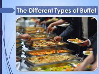 The Different Types of Buffet
