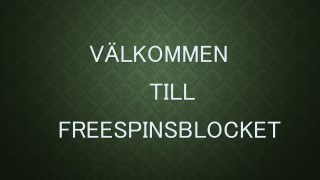 Bästa Online Casino