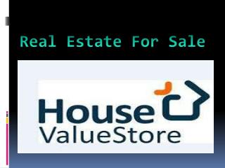 Real Estate For Sale