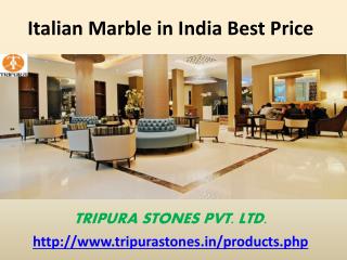 Italian Marble in India Best Price