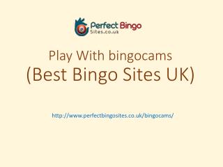Bingocams | £5 Free No Deposit Bonus | Best Bingo Bonus