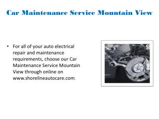 Oil Change Mountain View