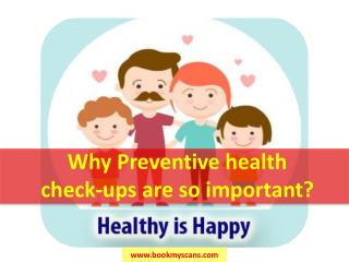Do you Know - Why Full body Health Checkups are so Important?